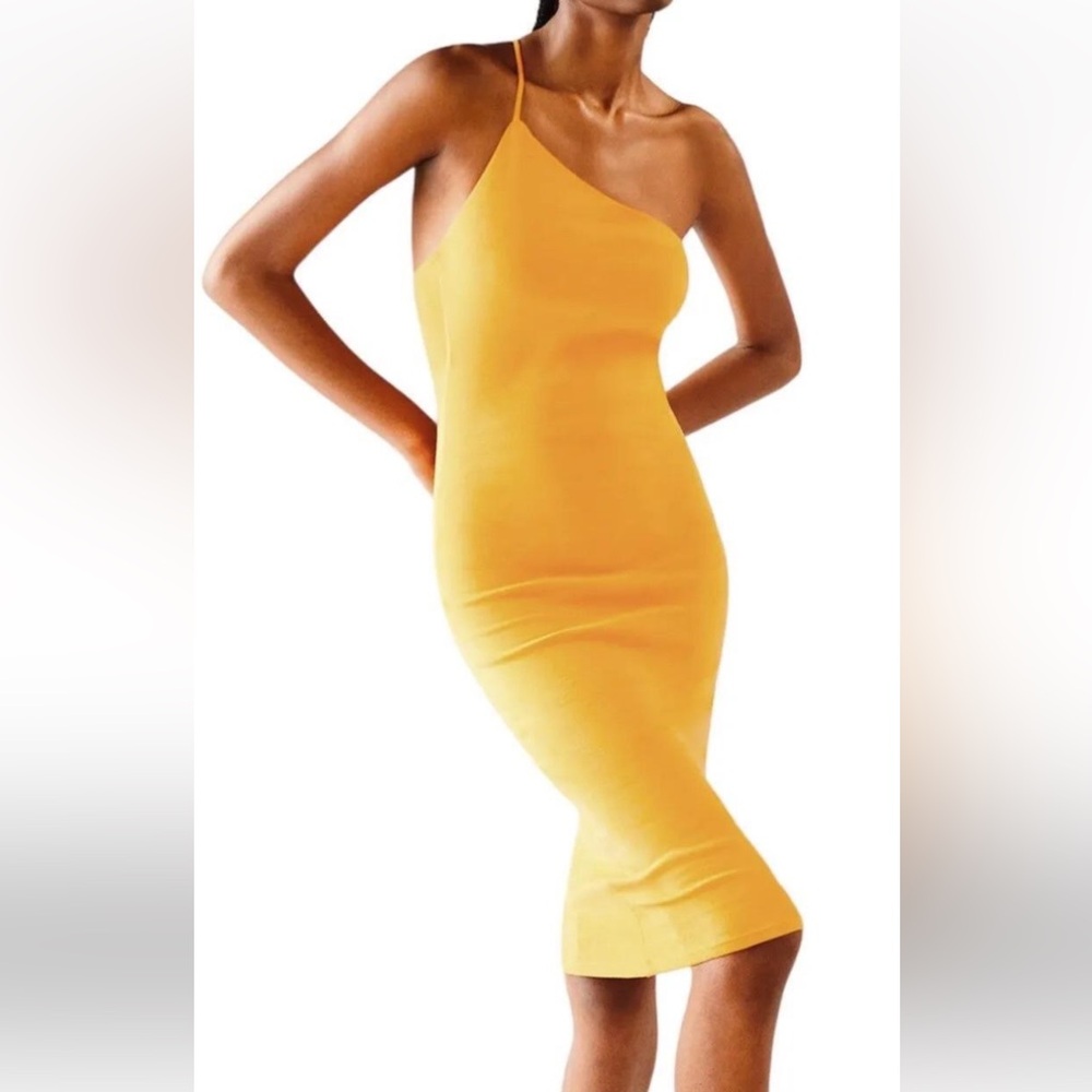 Zara Midi Asymmetrical Dress